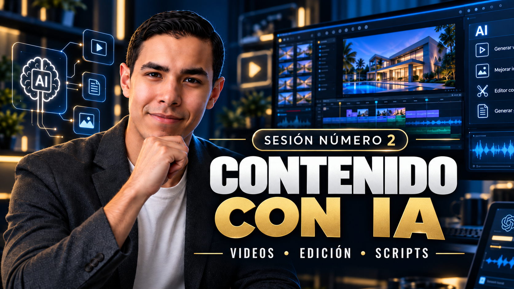 Portada de la sesión 02: Convierte el proyecto en contenido